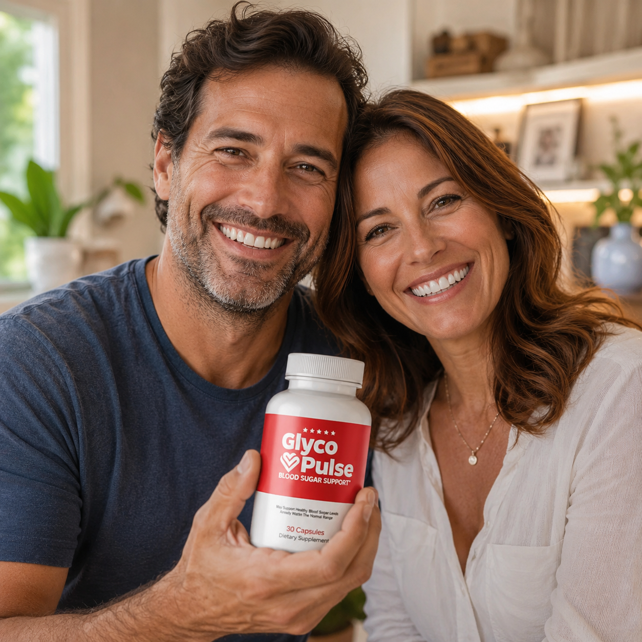 Couple supporting healthy blood sugar together